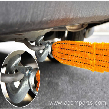 Car Tow Rope Nylon Strap Kinetic Recovery Tow